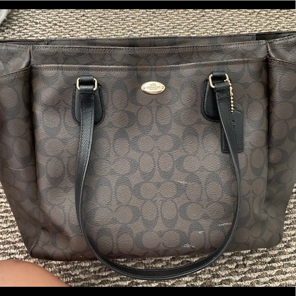 Coach diaper bag